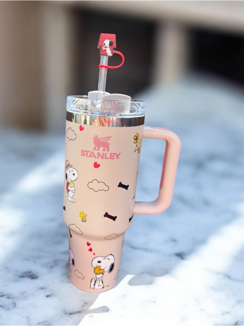 Beige 40 oz Snoop-y Tumbler